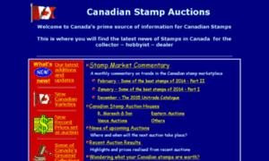 Canadianstampauctions.com thumbnail