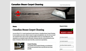 Canadiansteamcarpetcleaning.com thumbnail