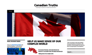 Canadiantruths.wordpress.com thumbnail