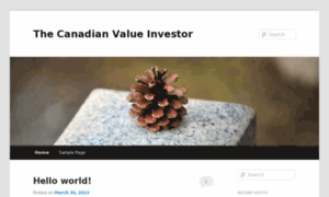 Canadianvalueinvestor.com thumbnail