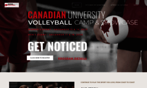 Canadianvolleyballshowcase.com thumbnail