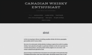 Canadianwhiskyenthusiast.wordpress.com thumbnail
