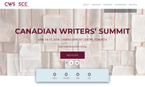 Canadianwriterssummit.com thumbnail