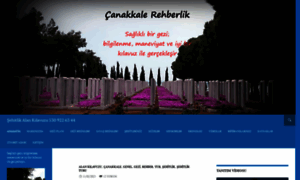 Canakkalerehberlik.wordpress.com thumbnail