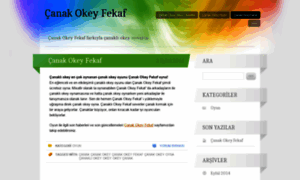 Canakokeyfekaf.wordpress.com thumbnail