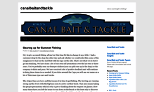 Canalbaitandtackle.wordpress.com thumbnail