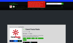 Canalfiesta.radio.es thumbnail