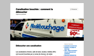 Canalisationbouchee.com thumbnail