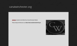 Canalwinchester.org thumbnail