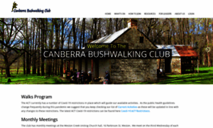 Canberrabushwalkingclub.org thumbnail