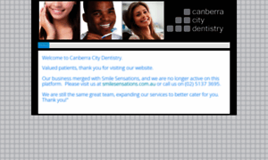 Canberracitydentistry.com.au thumbnail