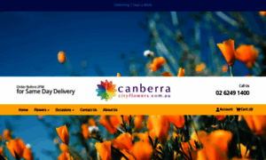 Canberracityflowers.com.au thumbnail