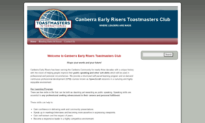 Canberraearlyriserstm.org.au thumbnail