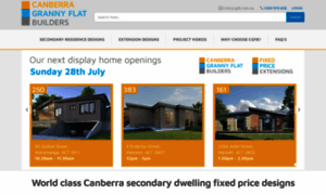 Canberragrannyflatbuilders.com.au thumbnail