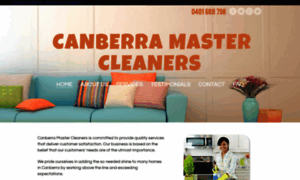 Canberramastercleaners.com.au thumbnail