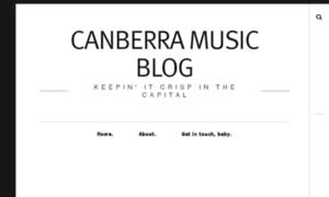 Canberramusicblog.com thumbnail