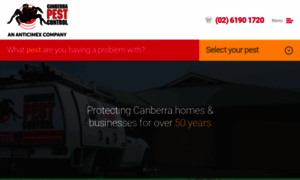 Canberrapestcontrol.com.au thumbnail