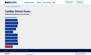 Canbeysurucukursu.kurs.com thumbnail