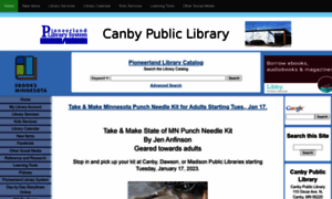 Canby.lib.mn.us thumbnail