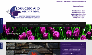 Canceraidmerthyr.co.uk thumbnail