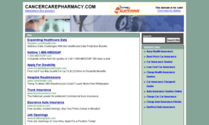 Cancercarepharmacy.com thumbnail