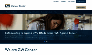 Cancercenter.gwu.edu thumbnail