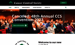 Cancercontrolsociety.org thumbnail