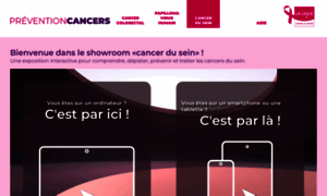 Cancerdusein.preventioncancers.fr thumbnail
