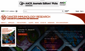 Cancerimmunolres.aacrjournals.org thumbnail