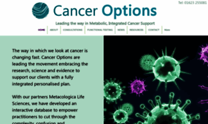 Canceroptions.co.uk thumbnail