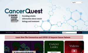 Cancerquest.emory.edu thumbnail