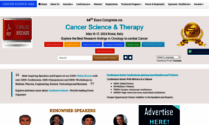 Cancerscience.insightconferences.com thumbnail