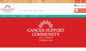 Cancersupportcommunitybenjamincenter.org thumbnail