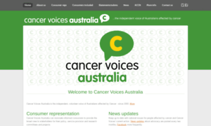 Cancervoicesaustralia.org thumbnail