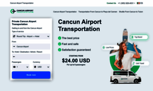 Cancunairporttransportation.com thumbnail