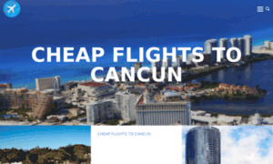 Cancuncheapflights.com thumbnail