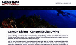 Cancundivingadventures.com thumbnail