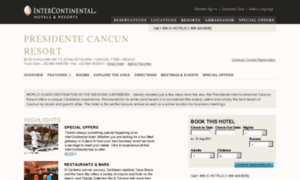 Cancunhotels.intercontinental.com thumbnail