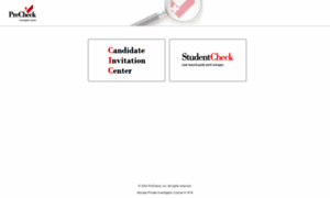 Candidate.precheck.com thumbnail
