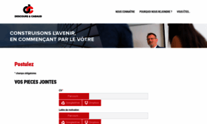 Candidatures.descours-cabaud.com thumbnail