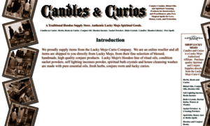 Candlesandcurios.com thumbnail