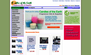 Candlesoftheearth.com thumbnail