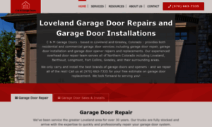 Candmgaragedoorsinc.com thumbnail