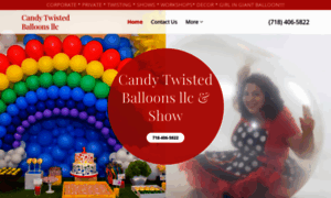 Candytwistedballoons.com thumbnail