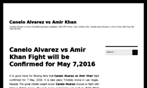 Caneloalvarezvsamirkhan.com thumbnail