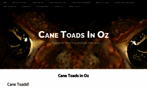 Canetoadsinoz.com thumbnail