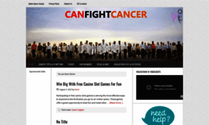 Canfightcancer.com thumbnail