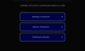 Canine-epilepsy-guardian-angels.com thumbnail
