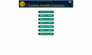 Canine-health-concern.org.uk thumbnail