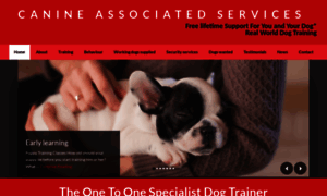 Canineassociatedservices.co.uk thumbnail